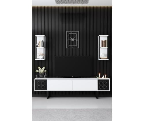 Black Line Set - White, Black