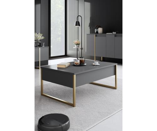 Luxe - Anthracite, Gold