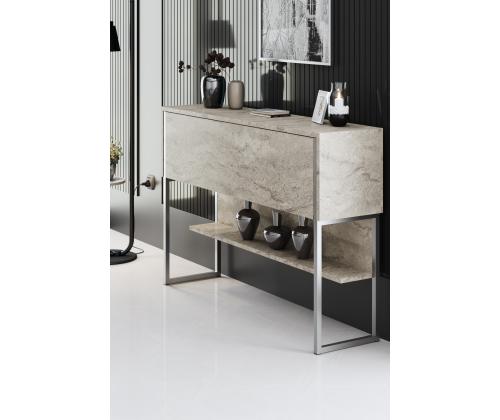 Luxe - Travertine, Silver