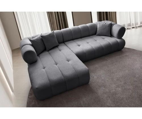 Diivan Petra Left - Dark Grey