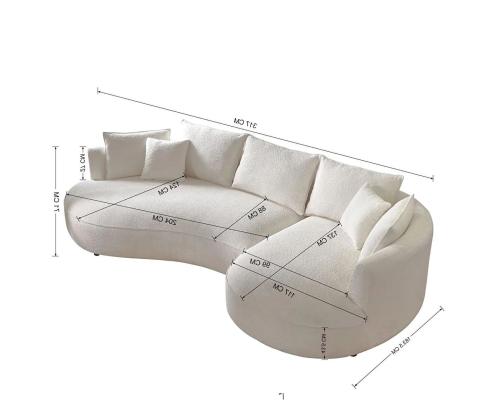 Diivan Venedik Right - Grey