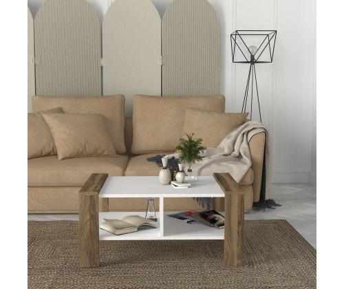 Erica - White, Walnut