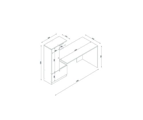 Domingos - White, Walnut
