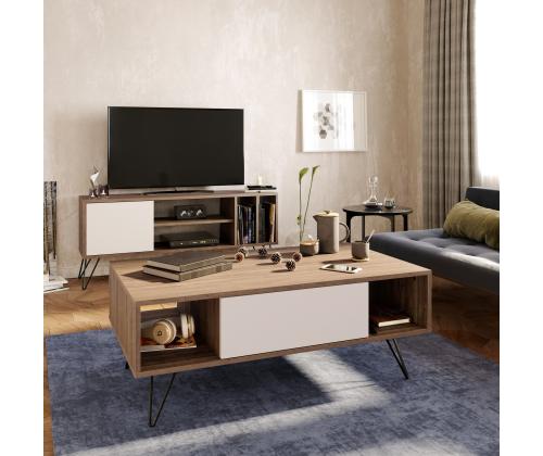 Mistico - Walnut, White