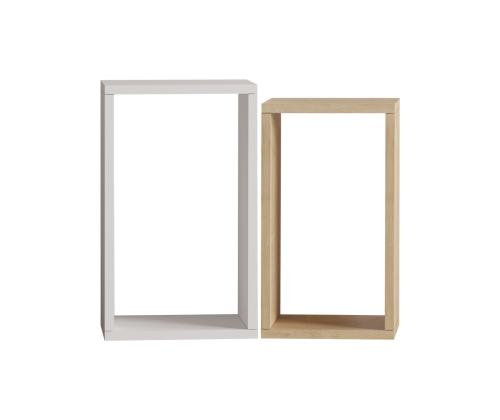 Nancy - Sapphire Oak, White