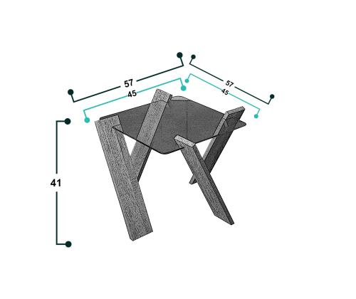 Roman Mini - Dark Oak