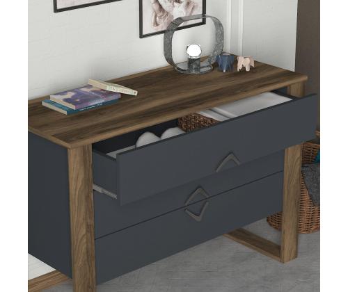 Bumerang - Walnut, Anthracite