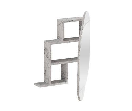 Cloud Storage Bathroom Wall Mirror - Carrara