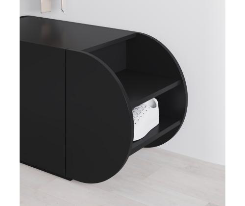 Pozy Shoe Bench - Black