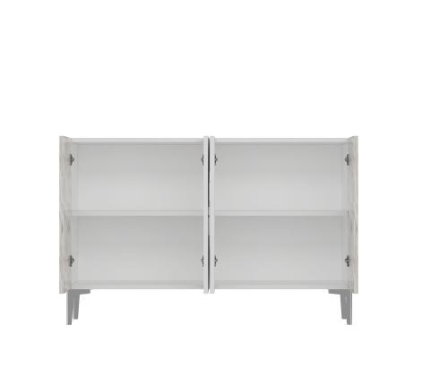 Afra KM120 - White, Silver