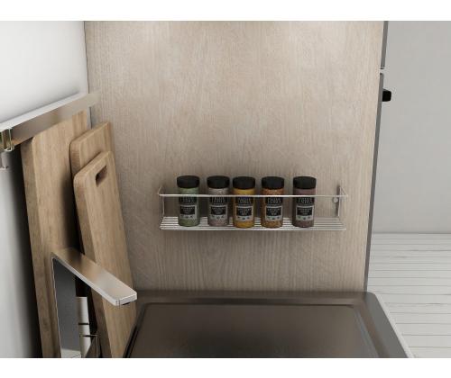 Banyo Makyaj Rafı, Baharatlık - Chrome