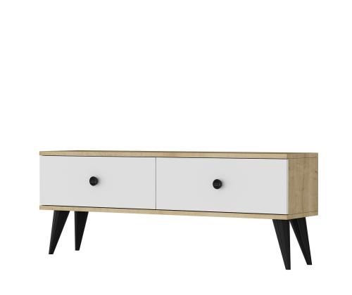 Mona 120 - Sapphire Oak, White