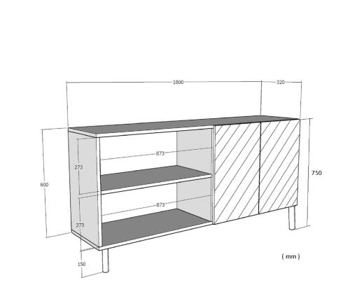 Tuna 180 - Anthracite, Gold