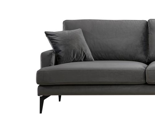 Papira Corner Right (L3+Chl) - Anthracite