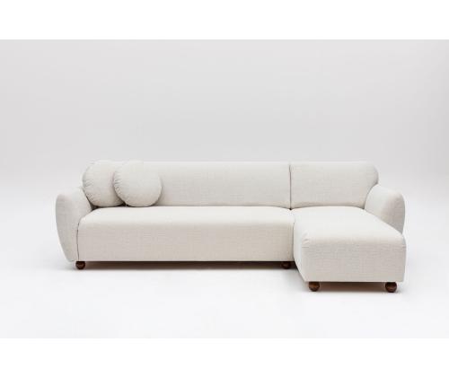 Eddy Corner Right (L3-CHL) - White