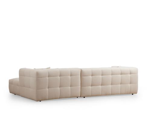 Cady 3 Seater Right - Beige