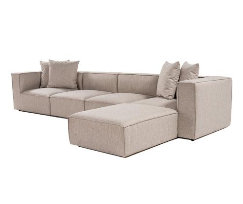 Sora (L1-O1-O1-1R-POUFFE ) - Sand Beige