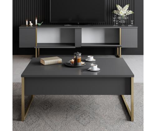 Luxe - Anthracite, Gold