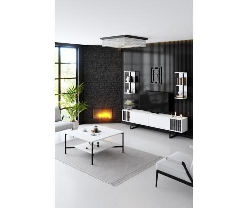 Chrome Line - White, Black