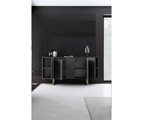 Luxe - Anthracite, Gold