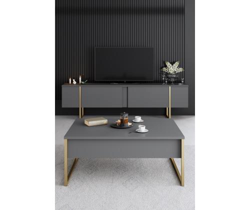 Luxe - Anthracite, Gold