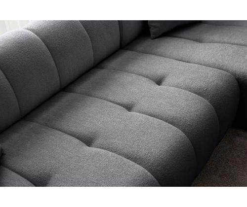 Diivan Petra Right - Dark Grey