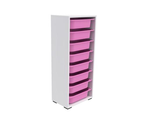 Cara 8N - White, Pink