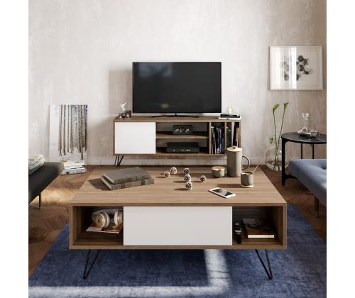 Mistico - Walnut, White