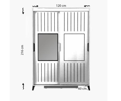 Pasific Home Fuga 120 - Walnut