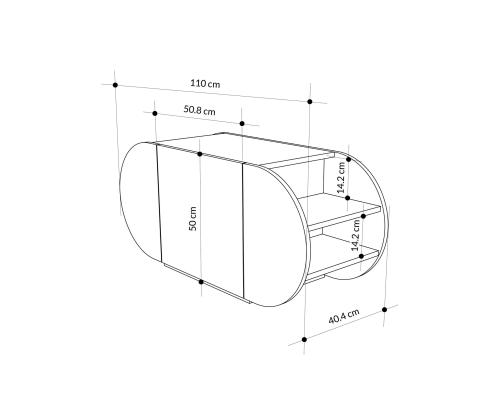 Pozy Shoe Bench - Black