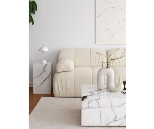 Diivan Soli Corner - White