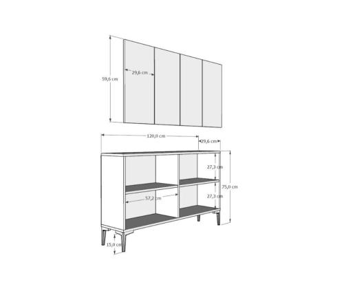 Afra KM120 - Anthracite, Silver