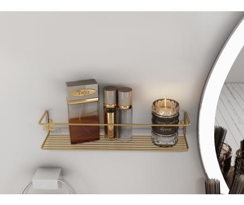 Banyo Makyaj Rafı, Baharatlık - Gold