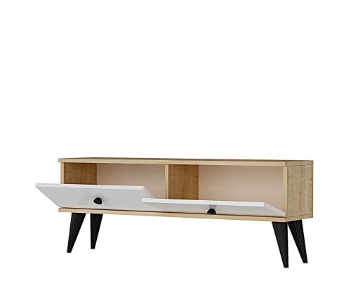 Mona 120 - Sapphire Oak, White