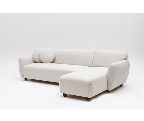 Eddy Corner Right (L3-CHL) - White