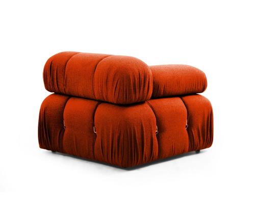 Bubble Corner ( L1-O1-1R -Puf) - Tile Red