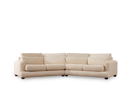 River 4 Seater Right (L2-Xc Right) - Beige