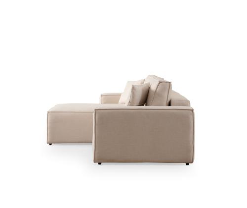 Pırlo Corner Left - Ecru