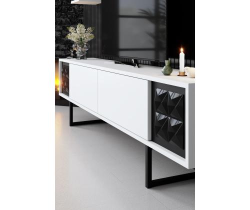 Black Line Set - White, Black