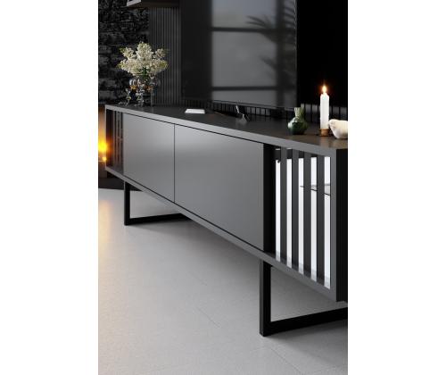 Chrome Line Set - Anthracite, Black