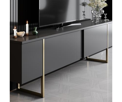 Luxe Set - Anthracite, Gold