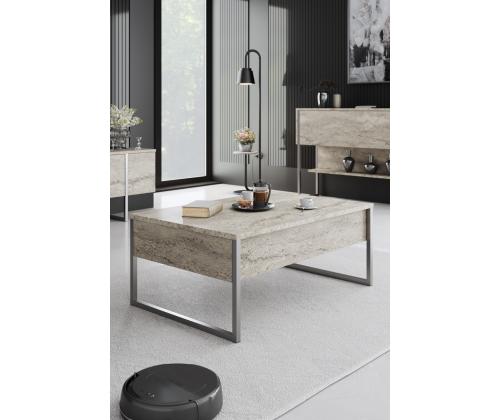 Luxe Set - Travertine, Silver