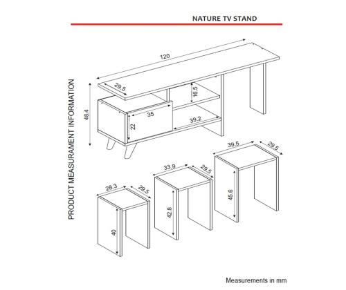 Nature - White, Walnut