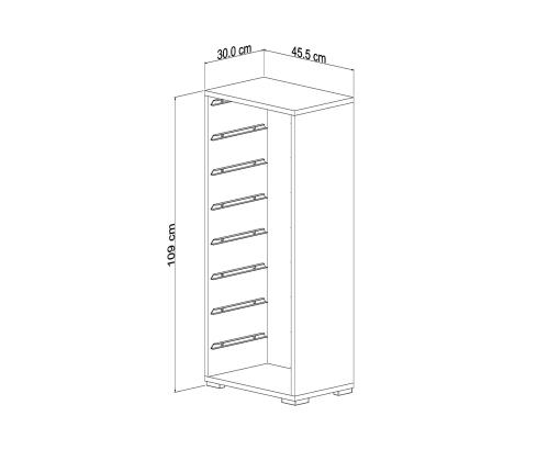 Cara 8N - White, Blue