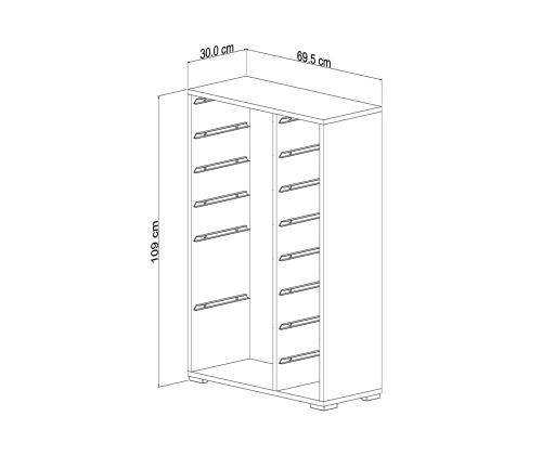 Rine 2D4K8U - White, Blue