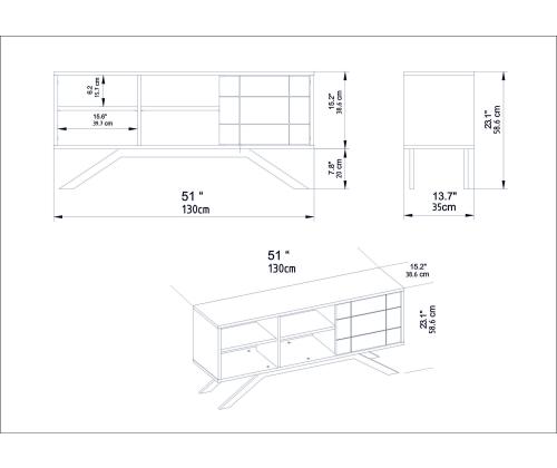 North - Black, Walnut