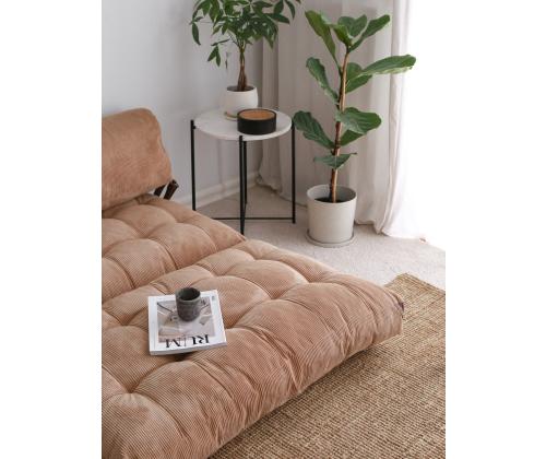 Diivan Fold Kadife 2 - Camel