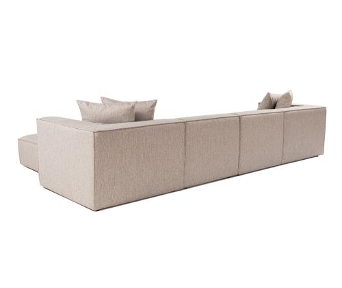 Sora (L1-O1-O1-1R-POUFFE ) - Sand Beige