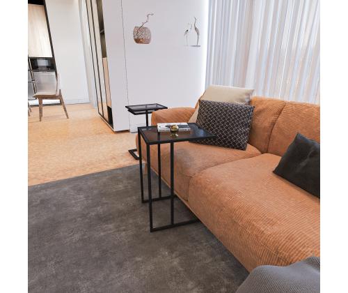 İbiza - Black, Smoked Glass