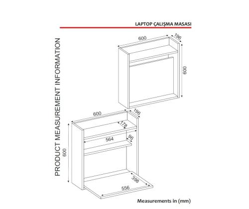 Laptop - White, Walnut